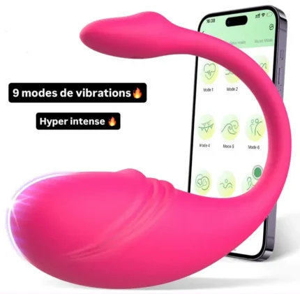 vibromasseur connecté Bluetooth